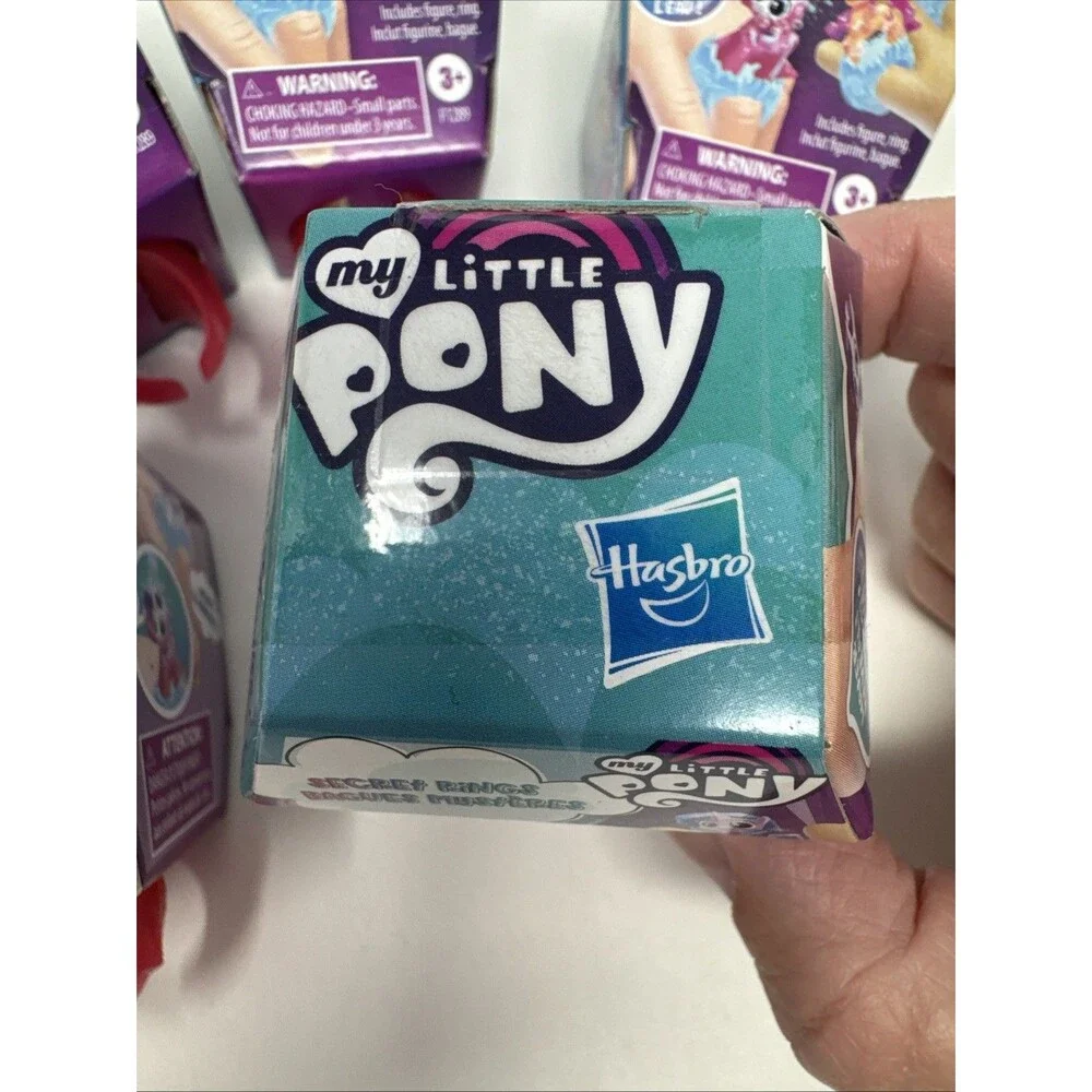 5x My Little Pony Secret Rings Blind Bag Collectible Toy Water-Reveal Surprise